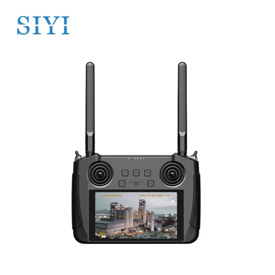 SIYI MK15 Mini HD Handheld Enterprise Smart Controller With 5.5 Inch LCD Touchscreen 1080p 60fps FPV 180ms Latency for RC Drones